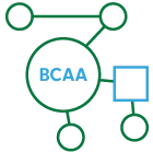 Icon für BCAA Aminosäuren